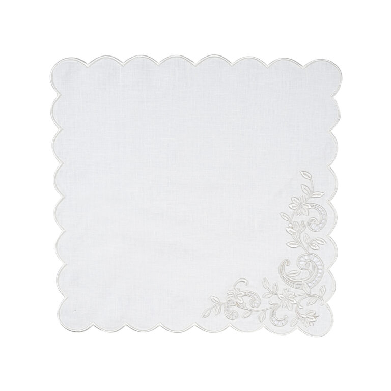 Royal Evalı Beyaz İş Servis Peçetesi – Ekru