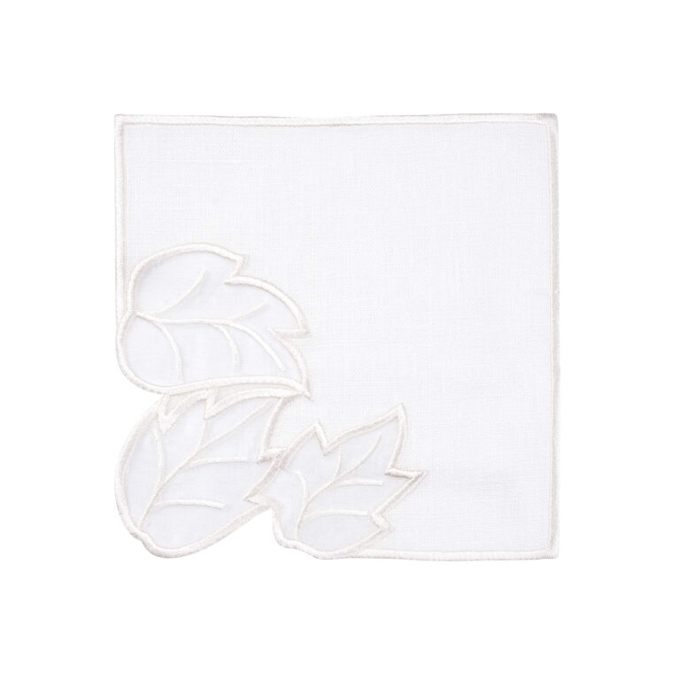 Royal Organze Yaprak Kokteyl Peçetesi