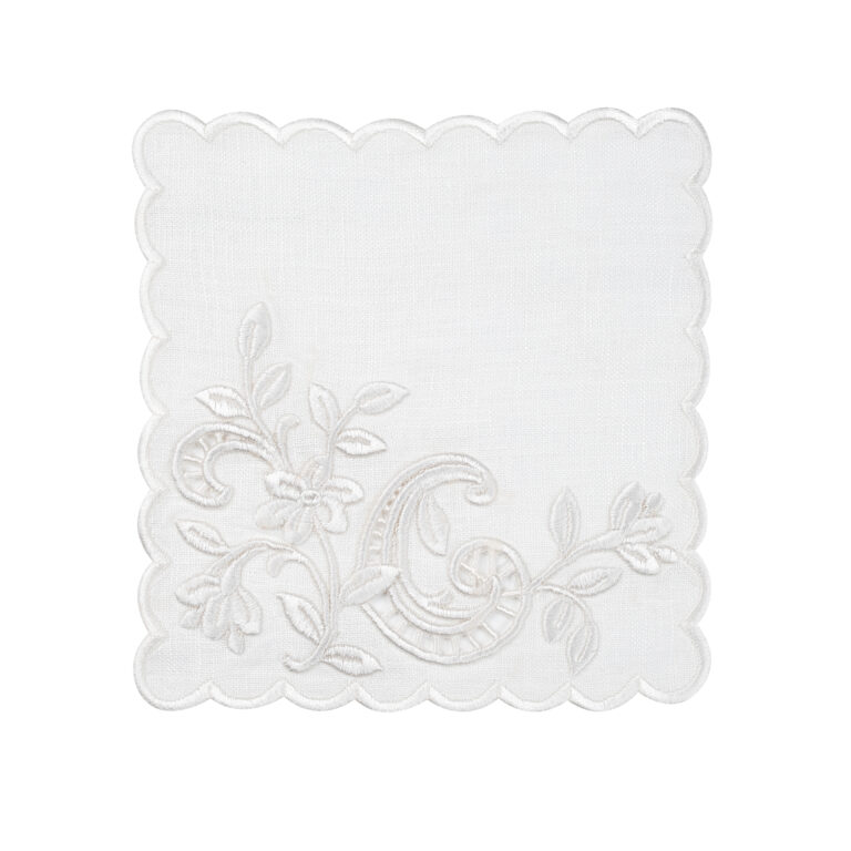 Royal Evalı Beyaz İş Kokteyl Peçetesi