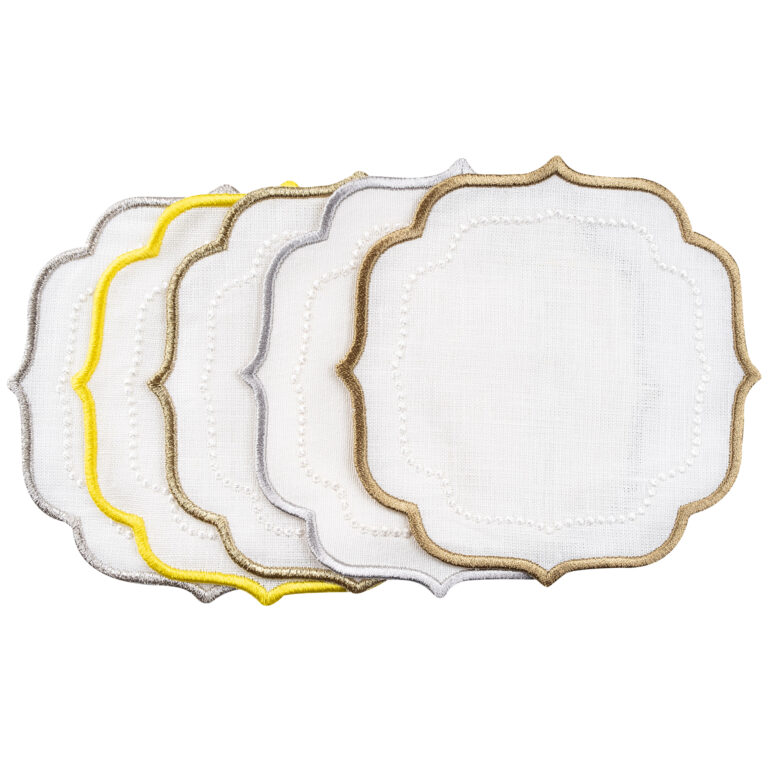 Royal Oval Noktalı Kokteyl Peçetesi