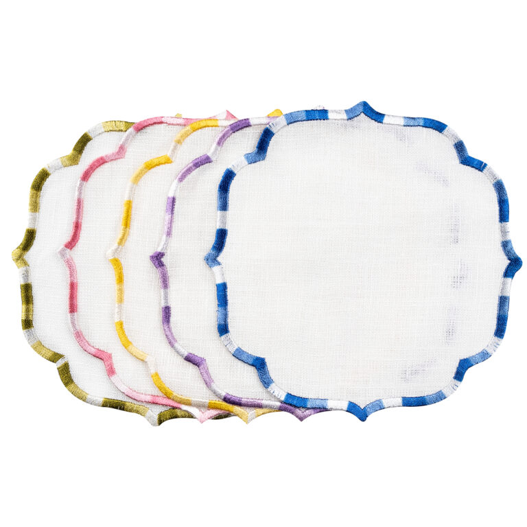 Royal Oval Zebra Kokteyl Peçetesi