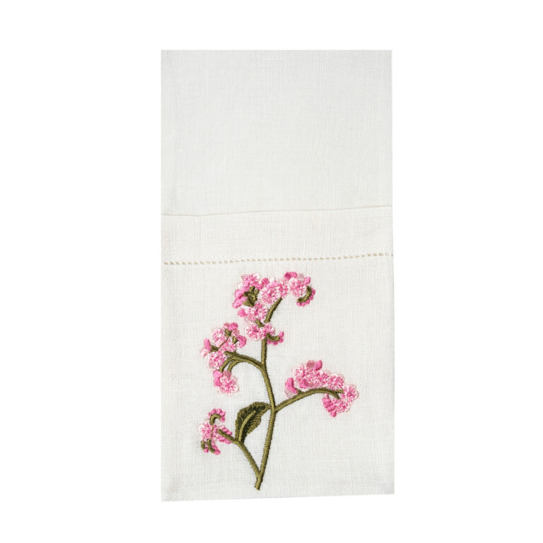 Pembe Çiçek Model Kaşıklık