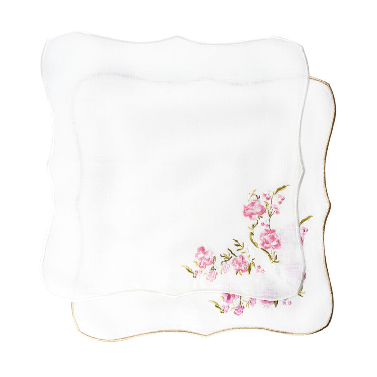 Royal Çiçekli Servis Peçetesi