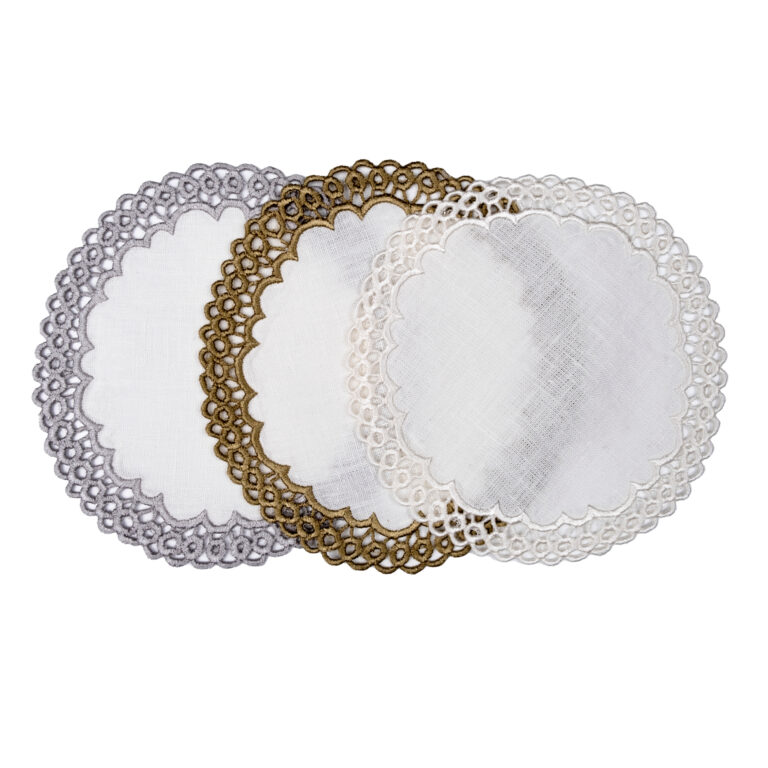 Oval Beyaz İş Kokteyl Peçetesi