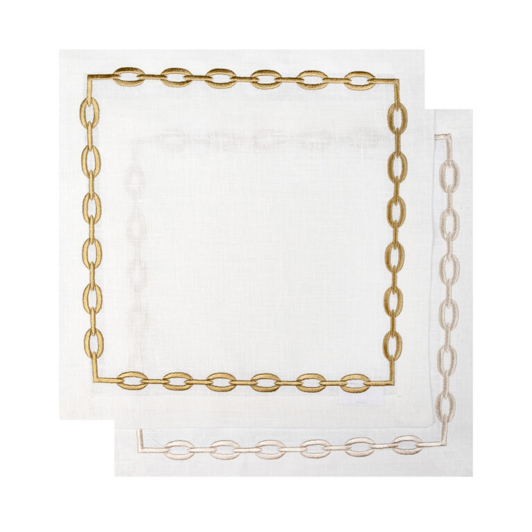 Zincir Kare Tepsi Örtüsü – Büyük