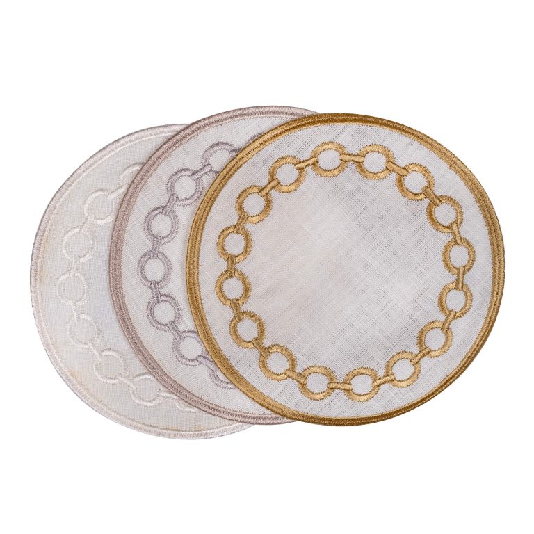 Oval Zincir Kokteyl Peçetesi