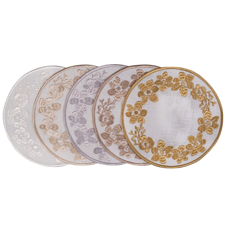 Oval Çelenk Kokteyl Peçetesi