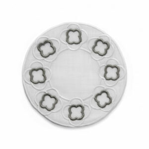 Bloom Kokteyl Peçetesi - Shiny Gri